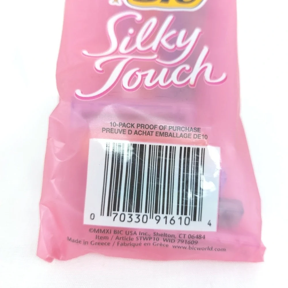 BIC Silky Touch Women's Disposable Razors With 2‎ Blades 10 Count (Pack of 1)